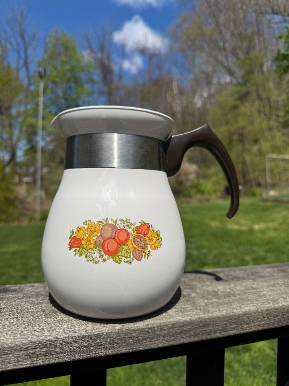 Corning Ware P-166 Percolator Pot Spice of Life Pot only NICE